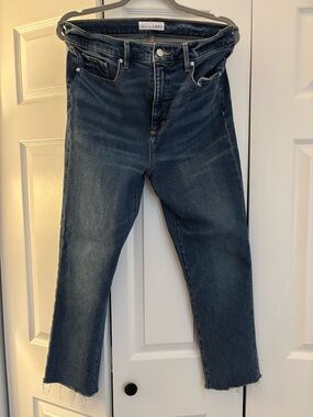 LOFT Women’s Dark Blue Skinny Jeans